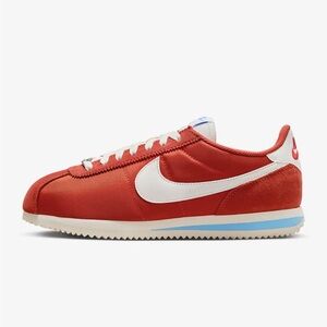 Nike Cortez Textile picante red and university blue